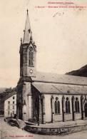 CORNIMONT : (88) L'église Moderne (1865) Style Gothique (PUBLICITE Ad. WEICK Au Dos) - Cornimont