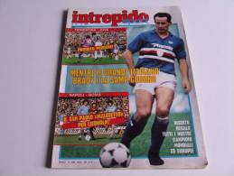 P277 Intrepido Sport, N.41 1982, Calcio, Sampdoria, Juventus, Fiorentina, Fumetti, Pubblicità Vintage, Auto, Ferrari - Deportes