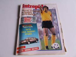 P279 Intrepido Sport, N.6 1982, Motori, Fumetti, Cinema, Pubblicità Vintage, Gossip, Maserati Biturbo, Auto, Calcio - Sport