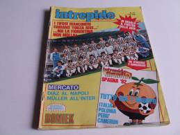 P281 Intrepido Sport, N.19, 1982, Mondiali Calcio Spagna, Napoli, Juve, Boniek, Inter, No Poster - Sports