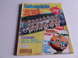 P281 Intrepido Sport, N.19, 1982, Mondiali Calcio Spagna, Napoli, Juve, Boniek, Inter, No Poster - Sport