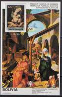 Bolivia 1979 Paintings Albrecht Durer - Dürer, IYC S/s MNH -scarce- - Sin Clasificación