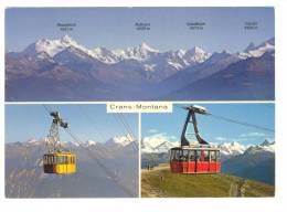 C1139 Crans Montana - Telepherique / Non Viaggiata - Crans-Montana