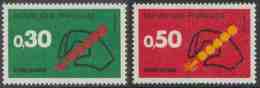 France Rep. Française 1972 Mi 1795 /6 YT 1719 /0 Sc 1345 /6 ** Hand + Code Emblems – Postal Code Campaign / Postleitzahl - Postleitzahl