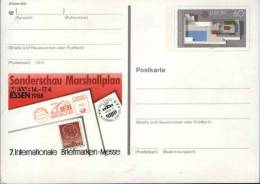 Deutschland-Postal Stationery Postcard 1987-Sonderschau Marshallpan-unused - Postales - Nuevos