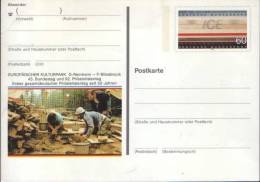 Deutschland-Postal Stationery Postcard 1991-Europäischer Kulturpark-unused - Postkarten - Ungebraucht