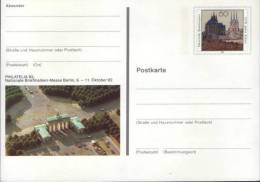 Deutschland-Postal Stationery Postcard 1992-Nationale Briefmarken-Messe Berlin-unused - Postkarten - Ungebraucht