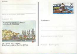 Deutschland-Postal Stationery Postcard 1992-200-Jahre Koblenz-unused - Postcards - Mint