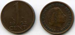 Pays-Bas Netherland 1 Cent 1952 KM 180 - 1948-1980: Juliana