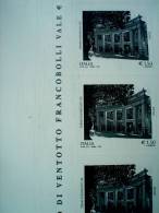 ITALIA REPUBBLICA  - BLOCCO DI 10  NUOVO MNH  - 2012 - PATRIMONIO ARTISTICO - FIUGGI - TERME - EVIDENTI RIGHE DI STAMPA - 2011-20: Neufs