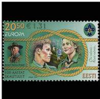 EUROPA Cept Scouts  2007 Estonia MNH Stamp Mi 585 - 2007