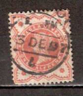 Timbre Grande Bretagne Y&T N°  91 (2). Oblitéré. Cote 1.00 - Used Stamps