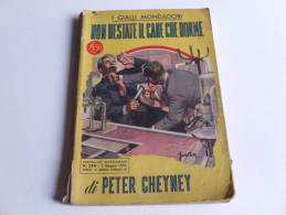 P238 Non Destate Il Cane Che Dorme, I Gialli Mondadori, 1a Edizione 1954, N.274, Pubblicità Vintage Dentifricio Durban´s - Thrillers