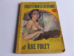 P244 I Delitti Non Si Ereditano, I Gialli Mondadori, 1a Edizione, 1955, N.344, Pubblicità Vintage AGIP, Olio Energol - Policíacos Y Suspenso