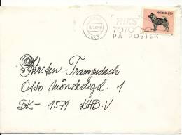 Norway Cover Sent To Denmark 11-3-1983 - Lettres & Documents