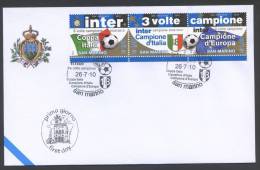 FDC RSM SAN MARINO 2010 - INTER TRE VOLTE CAMPIONE  - 419 - Famous Clubs