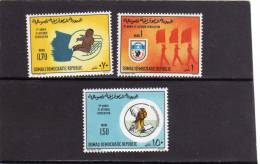 SOMALIA SOMALI REPUBLIC 1972 RIVOLUTION ANNIVERSARY - ANNIVERSARIO RIVOLUZIONE - ANNIVERSAIRE REVOLUTION MNH - Somalia (1960-...)