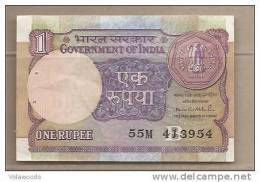 India - Banconota Circolata Da 1 Rupia - 1992 - Inde