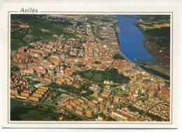 CPM - ASTURIAS - Espagne - AVILES - Vue Aérienne Vista Aérea - Asturias (Oviedo)