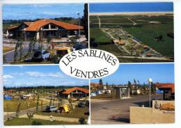 Valras Grau De Vendres Chemin Des Montilles "les Sablines" Vacances Aérospaciale Camping Animée - Otros Municipios