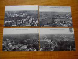 Beaune La Rolande :  Lot De 4 Cartes : Vue à Vol D´oiseau . 4 Cartes Différentes - Beaune-la-Rolande