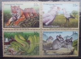 Uno New York   Tiere 1999   ** - Unused Stamps