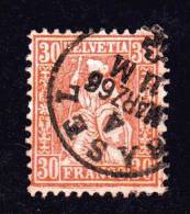 SUISSE - N° 38 - Y&T - O - Used Stamps