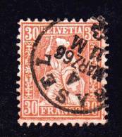 SUISSE - N° 38 - Y&T - O - Gebraucht