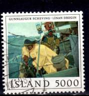 Iceland 1981 5000a Hauling The Line Issue #548 - Usati