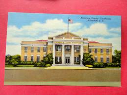 - South Carolina >  Allendale  County Courthouse  Linen== Ref 654 - Andere & Zonder Classificatie