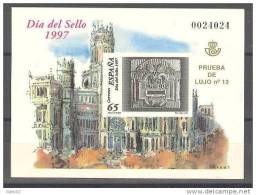 PO62-2971THC.España.Spain .Espagne.Buzon. DIA DEL SELLO 1997 .(Ed PO 62) Sin Charnela.LUJO - Souvenirbögen