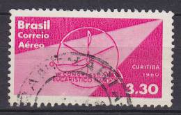 Brazil 1960 Mi. 983      3.30 Cr Airmail Flugpost Nationaler Eucharistischer Kongress, Curitiba, Panama - Used Stamps