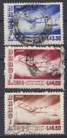 Brazil 1956 Mi. 903-05 Jahrestag Des Erstflugs Von Santos Dumont, 3 Values - Used Stamps