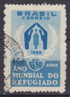 Brazil 1960 Mi. 977      6.50 Cr Airmail Flugpost Weltflüchtlingsjahr - Used Stamps