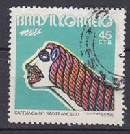 Brazil 1972 Mi. 1327      45 Cts Folklore Galionsfigur An Schiffen Auf Dem Rio Sao Francisco - Used Stamps