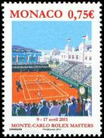 MONACO - 2011 - Tennis Masters Rolex De Monaco - 1v Neufs // Mnh - Neufs