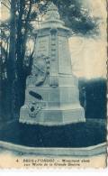 CPSM 91 BRIIS SOUS FORGES MONUMENT ELEVE AUX MORTS DE LA GRANDE GUERRE 1936 - Briis-sous-Forges