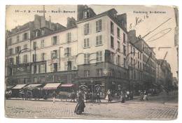 Paris 11ème Arr (75) : La Rue Saint-Bernard Et Rue Du Faubourg Saint-Antoine En 1916 (animée, Boutique). - Paris (11)