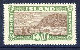 #C975. Iceland 1925. Michel 118. Lightly Hinged. MH(*). - Ongebruikt