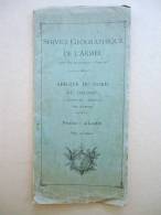 Service Géographique De L'Armée - AFRIQUE DU NORD - Au 500.000e - Feuille : ALGER - 1931 - Mapas Topográficas