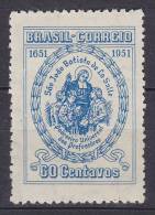 Brazil 1951 Mi. 765     60 C Jean Baptiste De La Salle, Stifter Der Christlichen Schulbrüder MH* - Ongebruikt