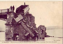 Mézières    Destruction Du Pont De Chemein De Fer - Andere & Zonder Classificatie