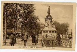 PARIS 11  LA PLACE DE LA REPUBLIQUE - Paris (11)