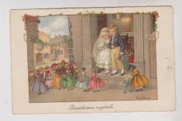 CPA ILLUSTREE EBNER, BENEDICTION NUPTIALE - Ebner, Pauli