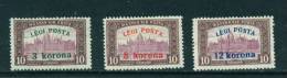 HUNGARY  -  1920  Air Surch. LEGI POSTA And Value  Mounted Mint - Unused Stamps