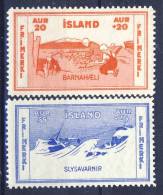 #C994. Iceland 1933. Michel 169-70. MNH(**). - Nuevos