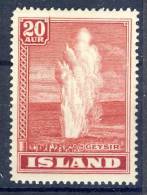 #C1008. Iceland 1938. Michel 194. MH(*). - Neufs