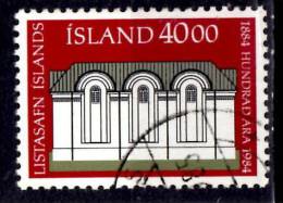 Iceland 1985 40k  New Gallery Building Issue #601 - Gebruikt