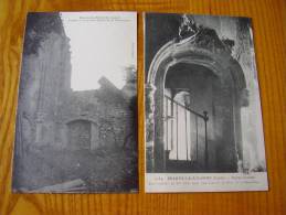 Beaune La Rolande : Lot De 2 Cartes : Ancien Couvent & Ruines De L´ancienne église - Beaune-la-Rolande