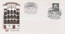 SPAIN. POSTMARK BULLRING OF TARAZONA (ZARAGOZA). EXFILNA'90. 1990 - Machines à Affranchir (EMA)